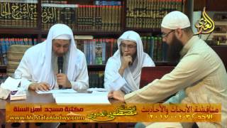 مناقشة الأبحاث والأحاديث بمكتبة مسجد أهل السنة بمنية سمنود 30 04 2017 2