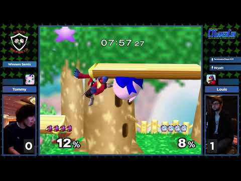 CT GamerCon 2025 SSBM - Tommy (Jigglypuff) vs. Louis (Falco) - Melee WR4