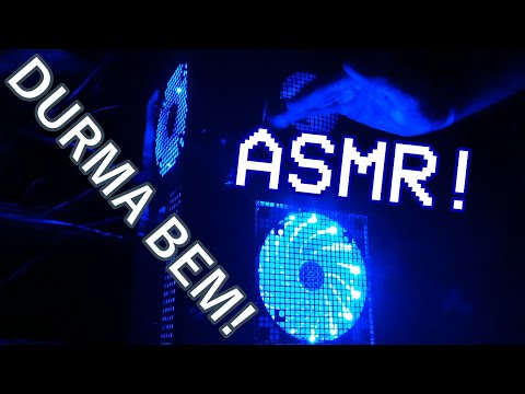 ASMR DE CPU + LED AZUL - SOM RELAXANTE PARA DORMIR