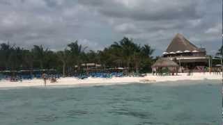 preview picture of video 'Catalonia Playa Maroma - The view from the beach!'