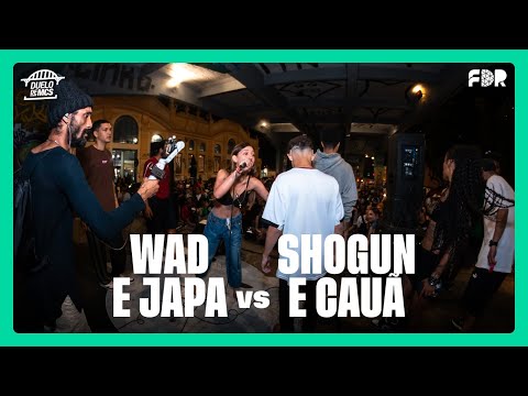 WAD E JAPA VS SHOGUN E CAUÃ (PRIMEIRA FASE) - DUELO DE MCS (26/04/2024)
