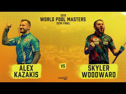 Alex Kazakis vs Skyler Woodward | 2019 World Pool Masters Semi Final