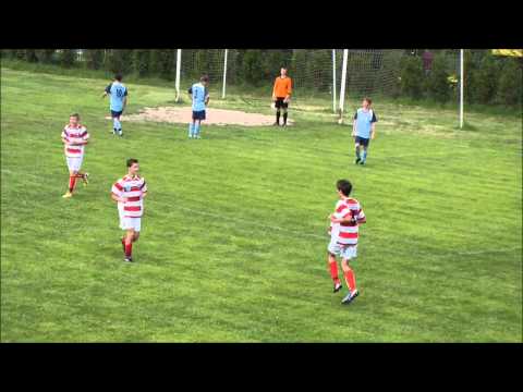 Pierwsza bramka Bartosza Góry w meczu z ŁKS Łańcut