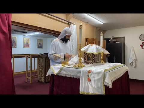 From the Abbey: Divine Liturgy w HG Bishop Youssef & HG Bishop Basil (English) ~ April 8, 2020