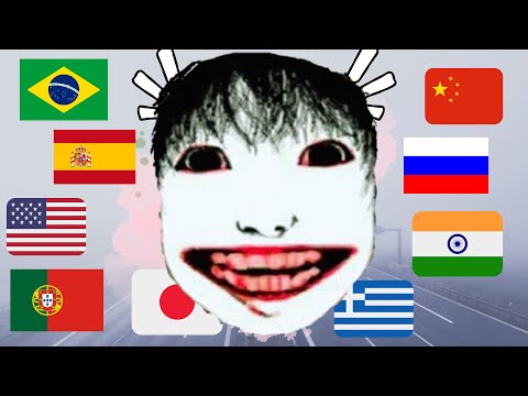 Yoshie in different languages meme
