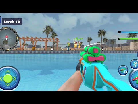 Pool Party Gunner FPS - New Shooting Game Android Gameplay #5
