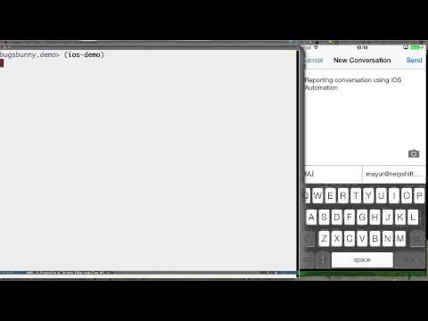iOS automation demo using appium-clj-client