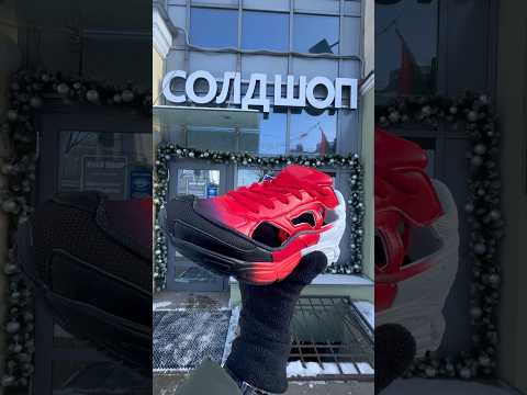 фото raf simons x ozweego replicant 'red halo blue' 0