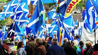 Scottish Independence March Galashiels