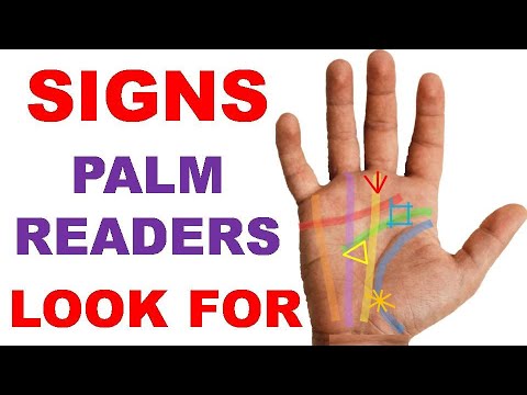Signs Palm Readers Look For - Overview for Reading Palm Lines