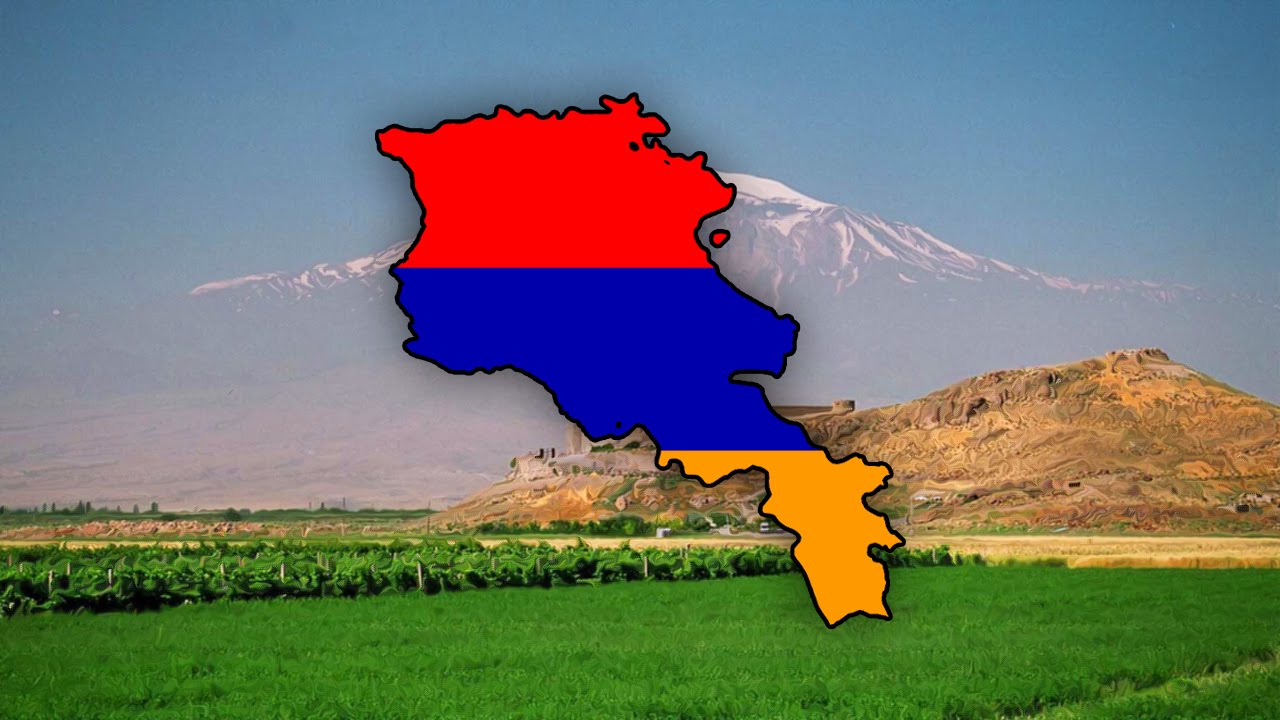 Blank Map of Armenia (Հայաստան) - Timelapse
