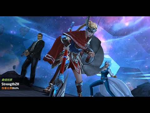 MFF - ❤️Sharon Rogers❤️ Crushed Galactus in 1 min (feat. Nick Fury)