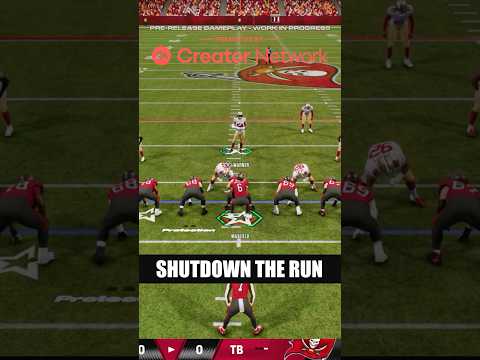 Stop your opponents run game with "Run Fits" in Madden 26! #PresentedByEACreatorNetwork