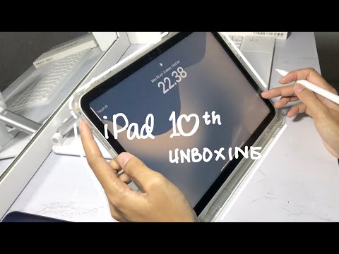  iPad 10th Generation Unboxing + Accessories