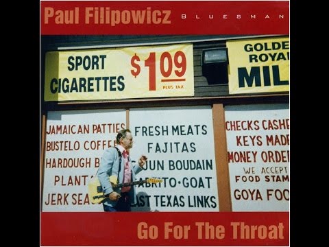 Paul Filipowicz A Blues Cd 