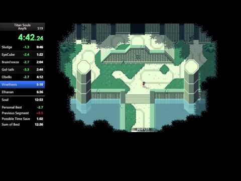 Titan Souls speedrun // Any% in 12:44
