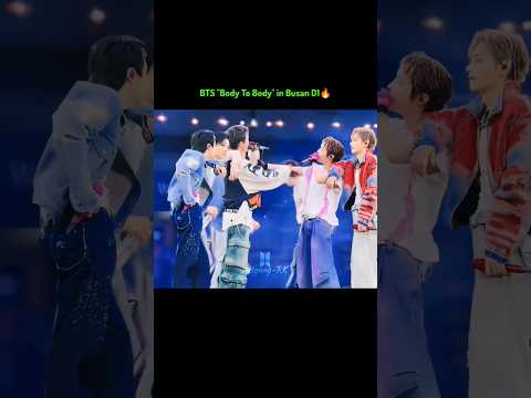 There are two teams here😂Bts Body to Body Performance at BUSAN Concert D1🔥