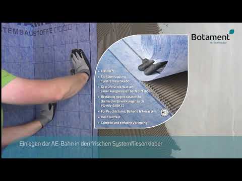 Botament AE Abdichtungs- und Entkopplungsbahn