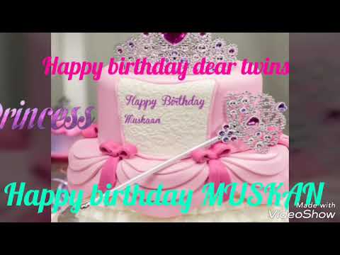🎂🎂🎂Belated happy birthday MUSKAN and MADHURA 🎂🎂🎂🎂🎂