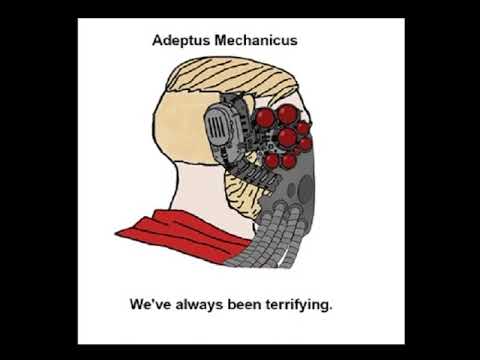 the virgin Traitor Guard vs the CHAD Dark Mechanicum | Warhammer 40k meme dub