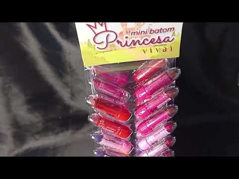 CARTELA BATOM MINI PRINCESA VIVAI COM 36 UN