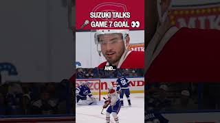 SUZUKI talks his BIG GOAL in GAME 7! ????