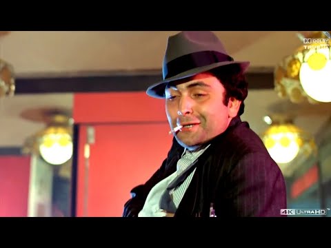 Mujhe Peene Ka Shauk Nahin 💔90s Jhankar💔 Coolie | Alka Yagnik, Shabbir Kumar | Rishi Kapoor | Sad