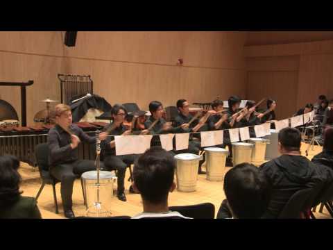 HKBU Percussion Ensemble Annual Concert 2016: Lids - Ed Argenziano