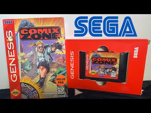 Comix Zone (Sega Genesis) Mike Matei Live