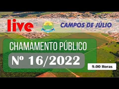 Chamamento Público nº 16/2022 - “Programa Casa Verde e Amarela”, 20/10/2022.