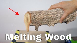Is It Possible to Melt Wood in a Vacuum Chamber? The Wood Distillation Experiment