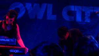 Owl City- The Tip Of The Iceberg (Live)