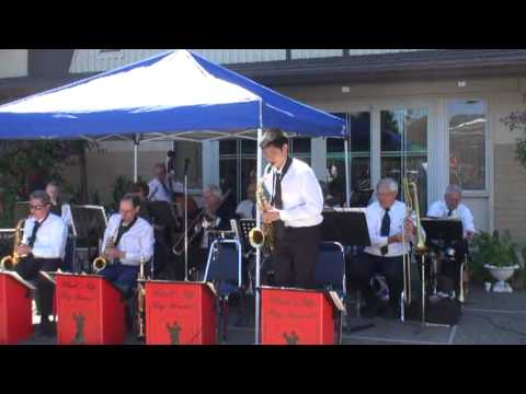 What's Up Big Band - Careless Whispher - played by Tony (Alto)and Mitchell (Tenor)