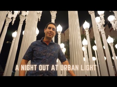 Urban Light at night plus a piece of History