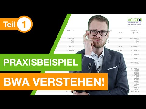 BWA – einfach erklärt | Teil 1 | DATEV Kurzfristige Erfolgsrechnung lesen und verstehen