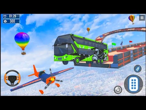 Impossible Bus Simulator Driving Game - Bus Driver Stunt Racing 3D - Android Gameplay