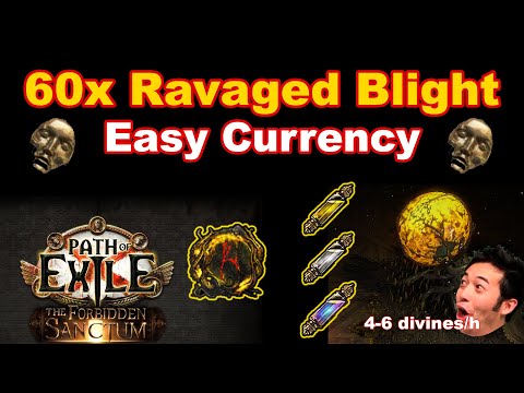[POE 3.20] Ravaged Blight Maps Are Easy Currency | Project Blight | Easy Currency Strategy