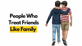 People Who Treat Friends Like Family Share These 5 Rare Psychological Traits