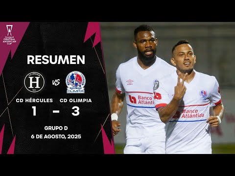 Hércules vs Olimpia | Copa Centroamericana Concacaf 2025 | Fase de Grupos
