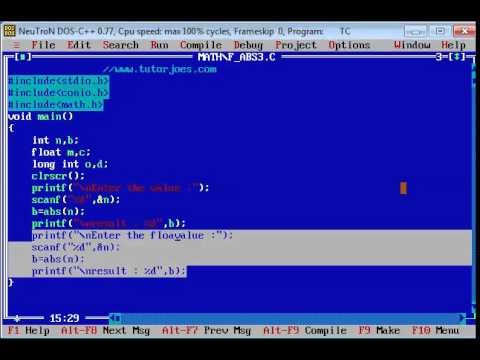 Basic Program In C In Tamil