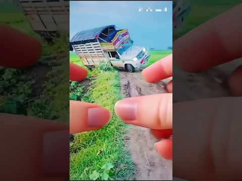 mahindra pickup Stunt Squeeze #dkgvideo#automobile#tractorvideo #ai #jcbvideo #youtubeshorts #shorts