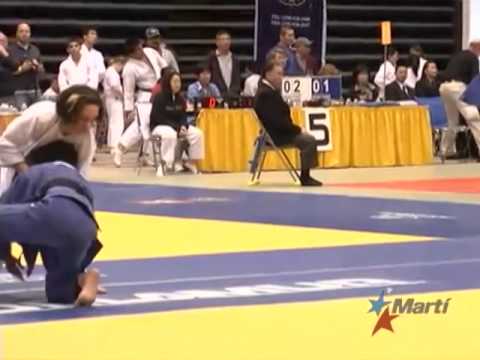 Cubanoamericana es campeona nacional de judo.