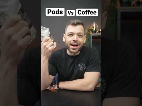 COFFEE PODS VS GROUNDS?! #shorts #brand #coffee #marketing