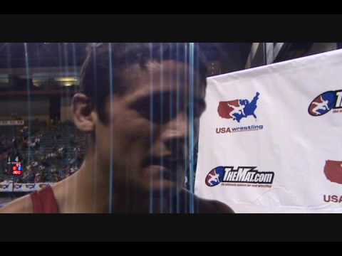 96 kg GR Challenge semifinal winner Peter Gounaridis (Sunkist Kids)