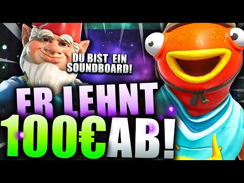 💀🤣ICH PRANKE meine COMMUNITY?! | ALLE denken SOUNDBOARD! | Fortnite Random DUOS!