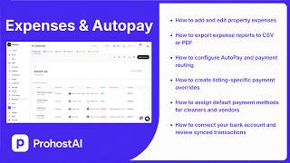 How to Track Property Expenses in ProHostAI