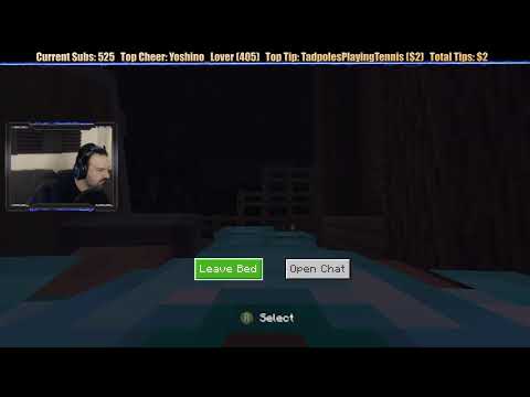 Minecraft "Chill Stream" June 17, 2019 pt1 - Pier Idea and Fun Fishing