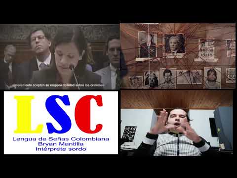 Matarife: "Un Genocida Innombrable" Capítulo 4 Segunda Parte, Lengua de Señas Colombiana LSC