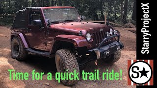 Time for a quick trail ride! (at Uwharrie)