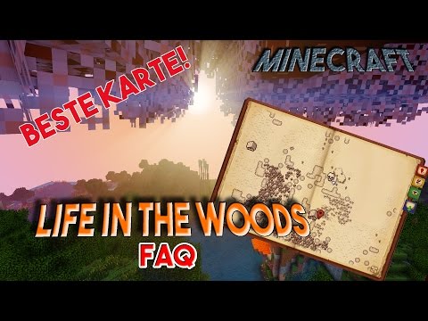LIFE IN THE WOODS Karte herstellen die alles kann! Antque Atlas! Minecraft FAQ